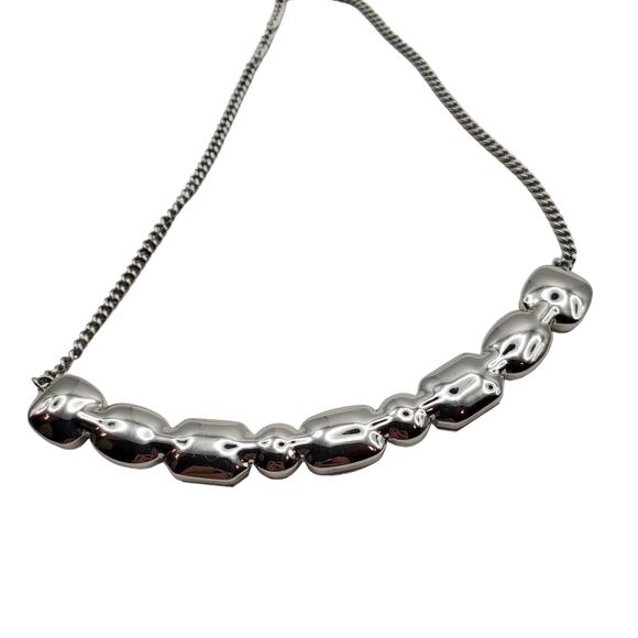 Grace Lola Swarovski Crystal Necklace Collar AB Statement Designer Tennis Choker - Picture 5 of 10